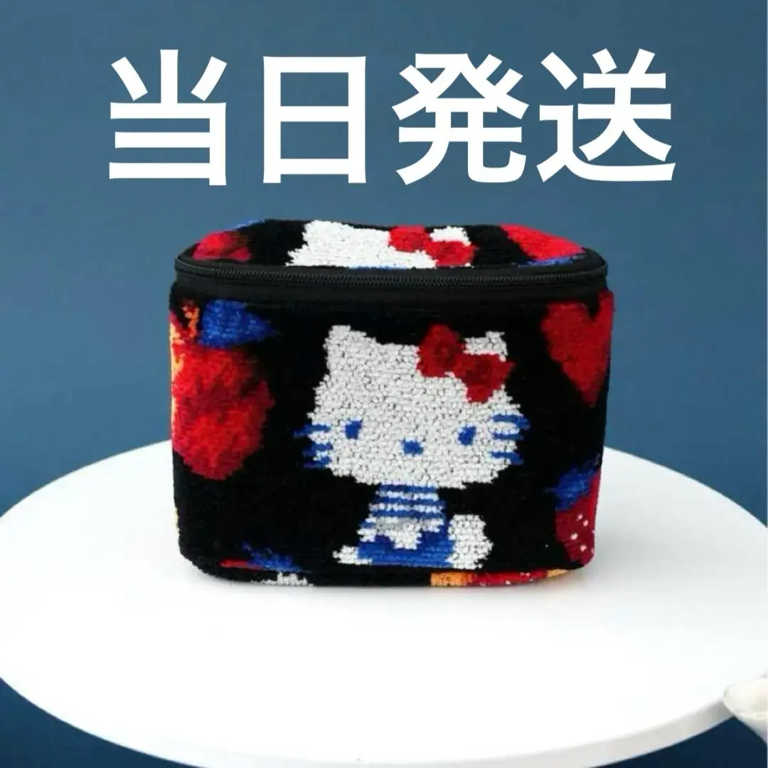IENA別注ハローキティ タオルハンカチ&舟形ポーチFELLER セット IENA別注ハローキティ タオルハンカチ&舟形ポーチFELLER セット