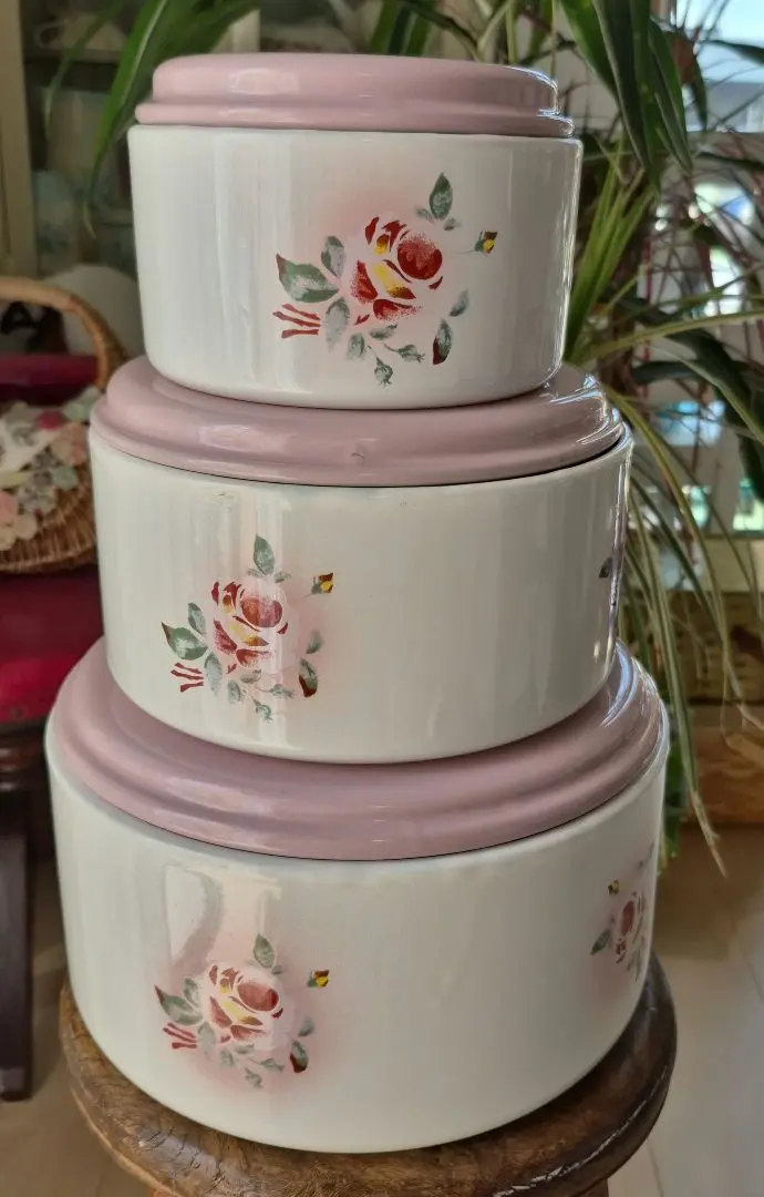 imane イマン　プリンセスローズ　ホーロー　丸缶大 Amazon.co.jp: イマン imane プリンセスローズ アンティーク