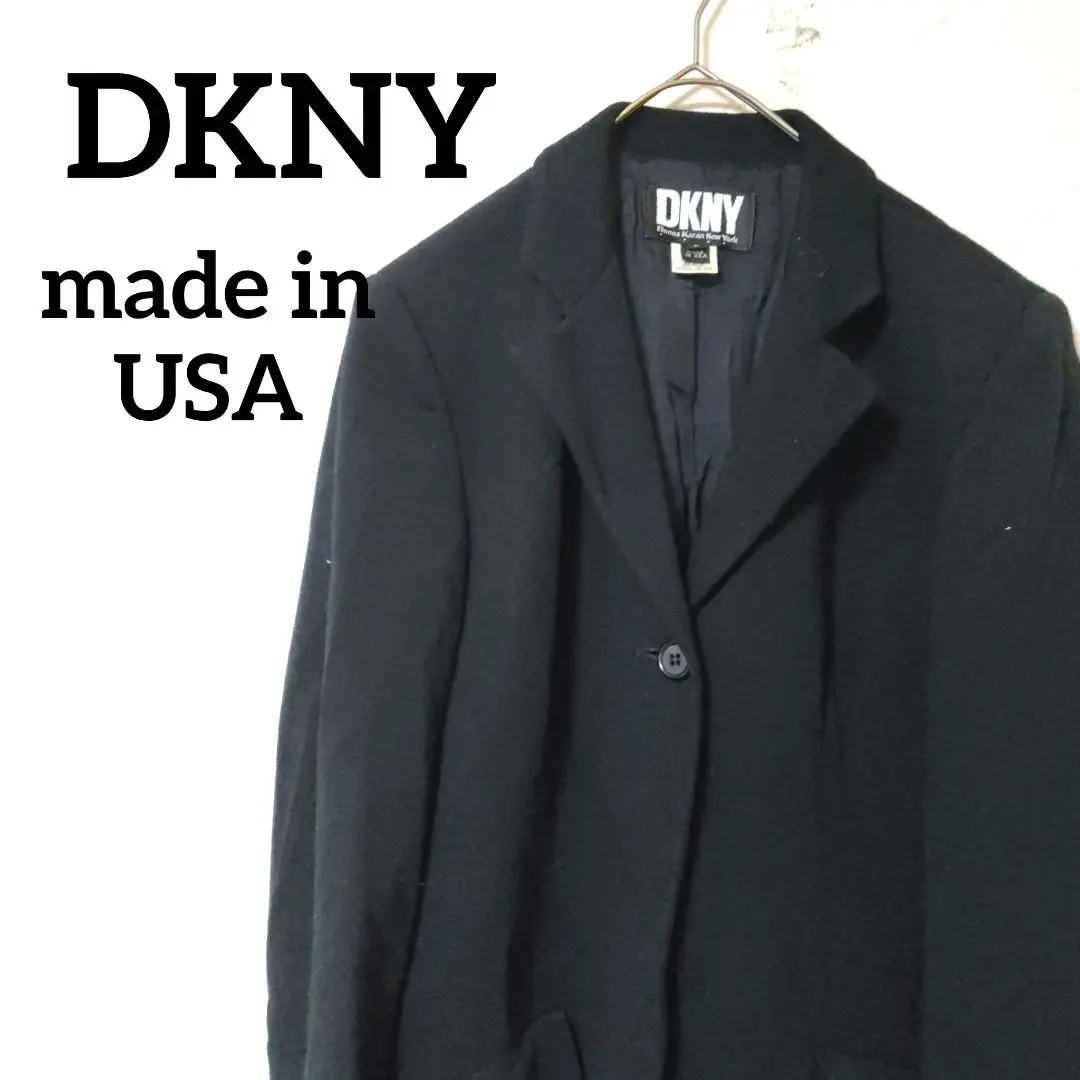 DKNY　ヴィンテージチェスターコート　ダナキャランニューヨーク 2025年最新】Donna Karan New York チェスターコートの人気