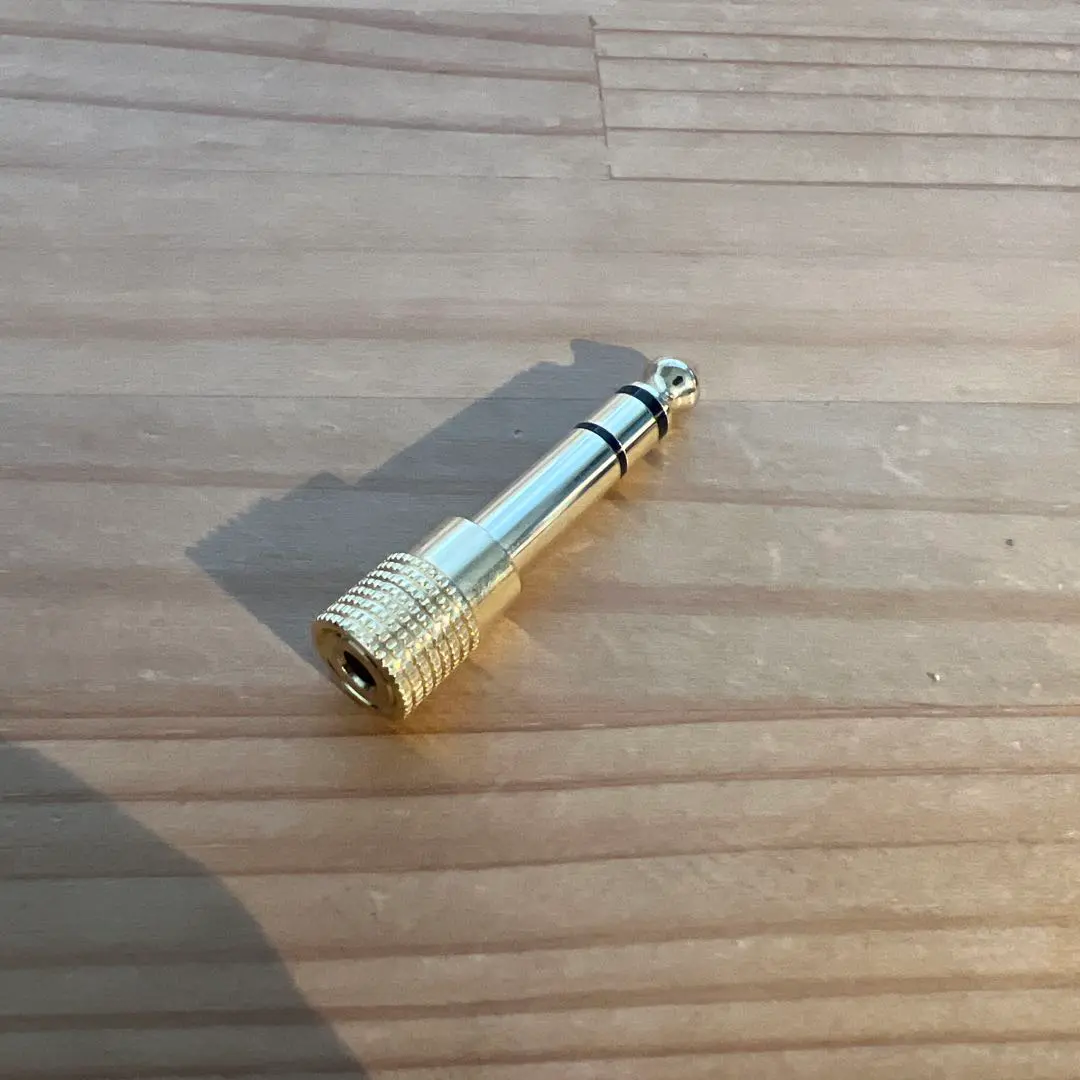 Thumbnail of Gold Plated 1/4 inch Male-Female Adapter