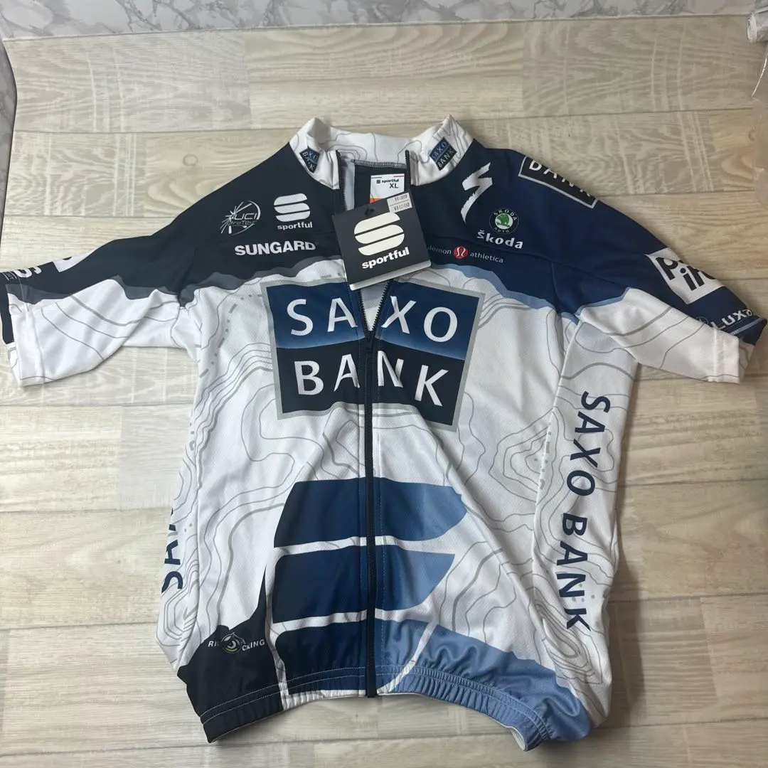 sportful SAXO BANK TEAM ジャージXL 上下セット sportful SAXO BANK TEAM ジャージXL 上下セット