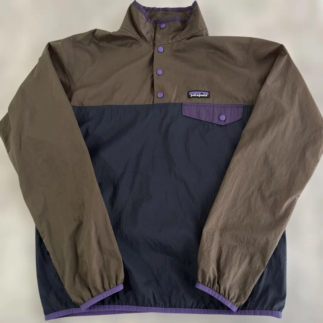 す*す様 patagonia フーディニスナップTプルオーバー M ブラウン/ネ Amazon | [パタゴニア] ナイロンジャケット メンズ フーディニ