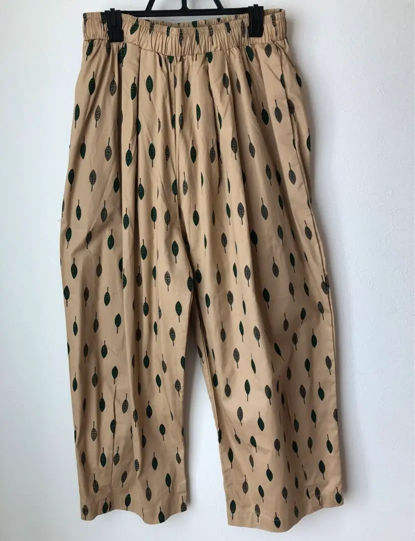再値下　パッチワーク　ガウチョ　ワイドパンツ　COLORK カラック　ナチュラン 再値下 パッチワーク ガウチョ ワイドパンツ COLORK カラ