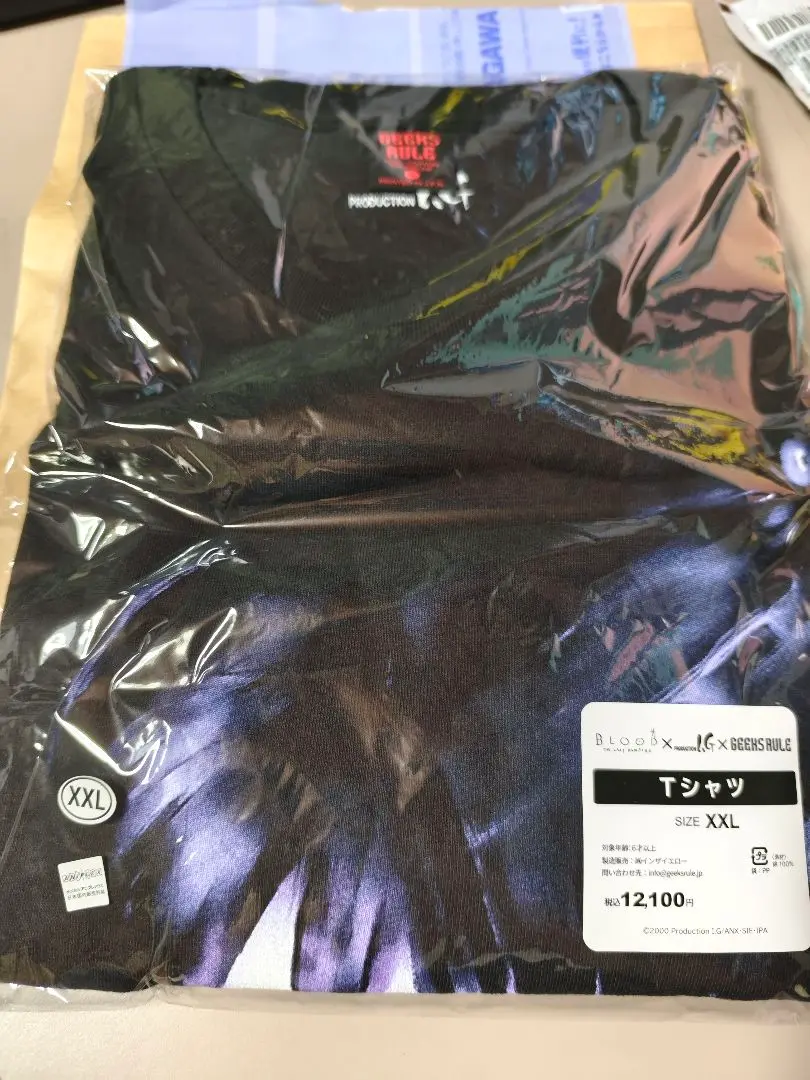 geeks rule BLOOD THE LAST VAMPIRE Tシャツ Production I.G × GEEKS RULE Vol.2】 BLOOD THE LAST VAMPIRE