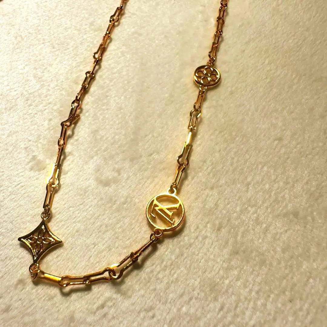 極美品】ヴィトンラコリエフォーエバーヤングネックレスゴールド
