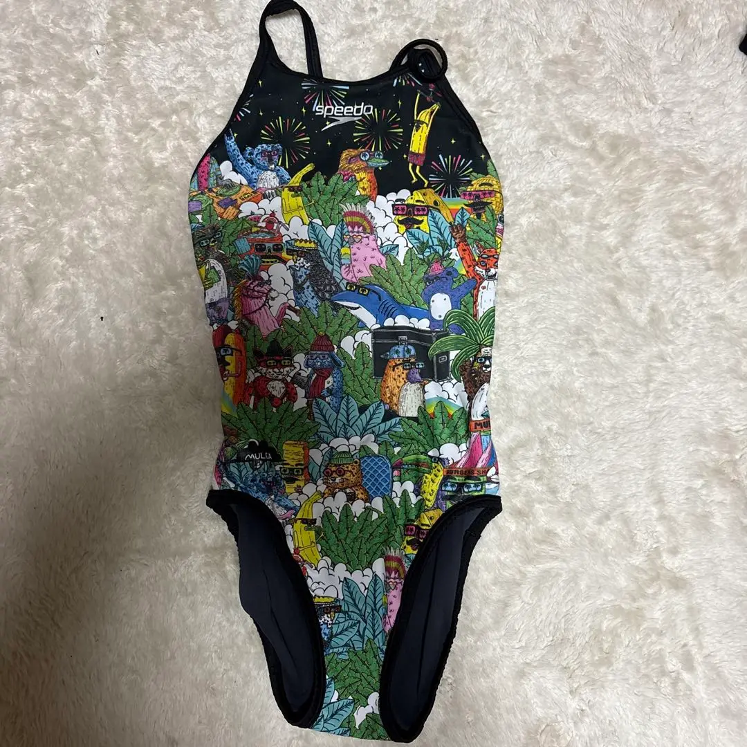 Speedo MULGA Mサイズ 水着　コラボ speedo スピード レディース 水着 競泳 練習用 Speedo モルガ