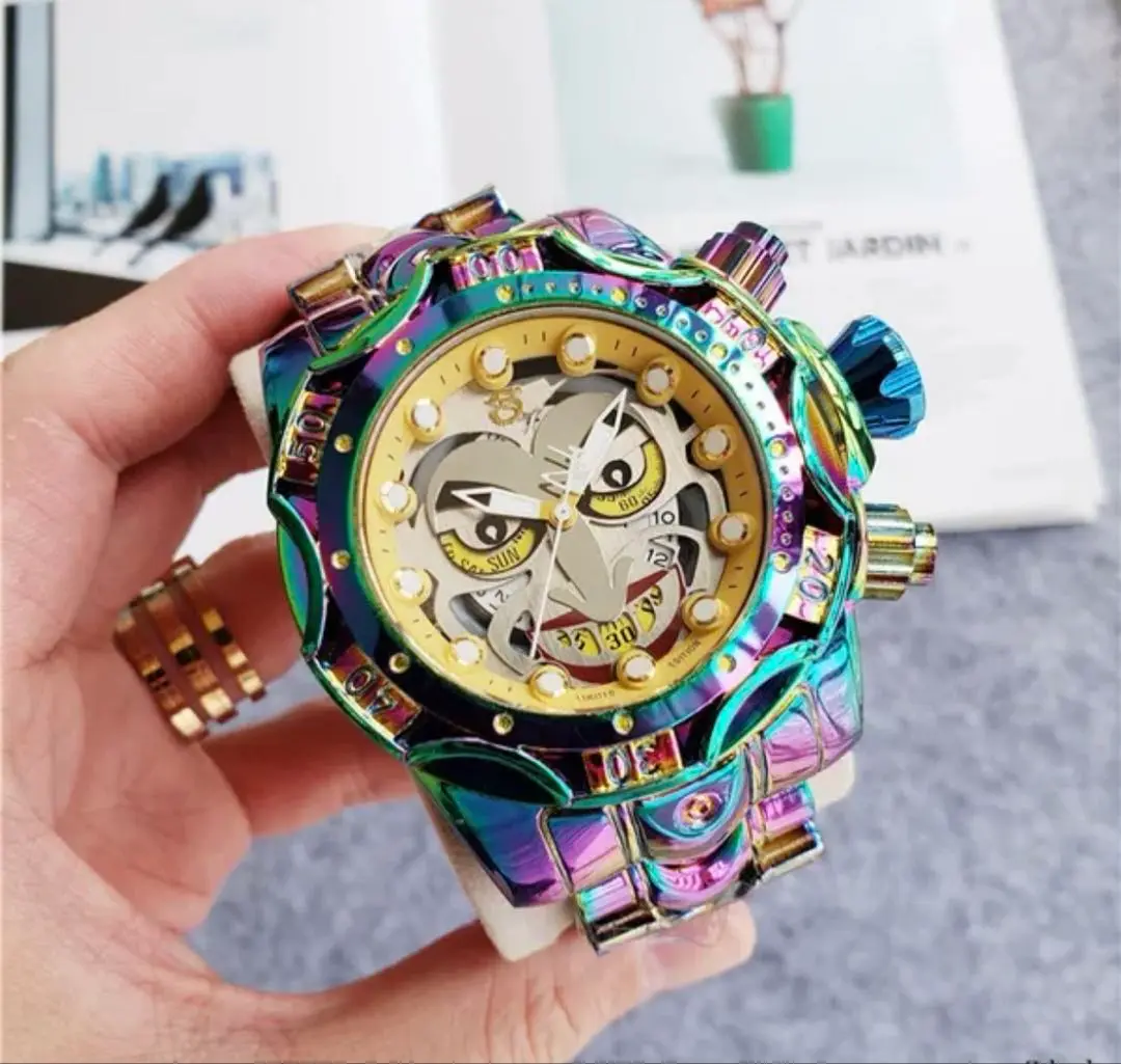 INVICTA DCジョーカーモデル　顔デザイン 腕時計 2025年最新】インビクタ ジョーカーの人気アイテム - メルカリ