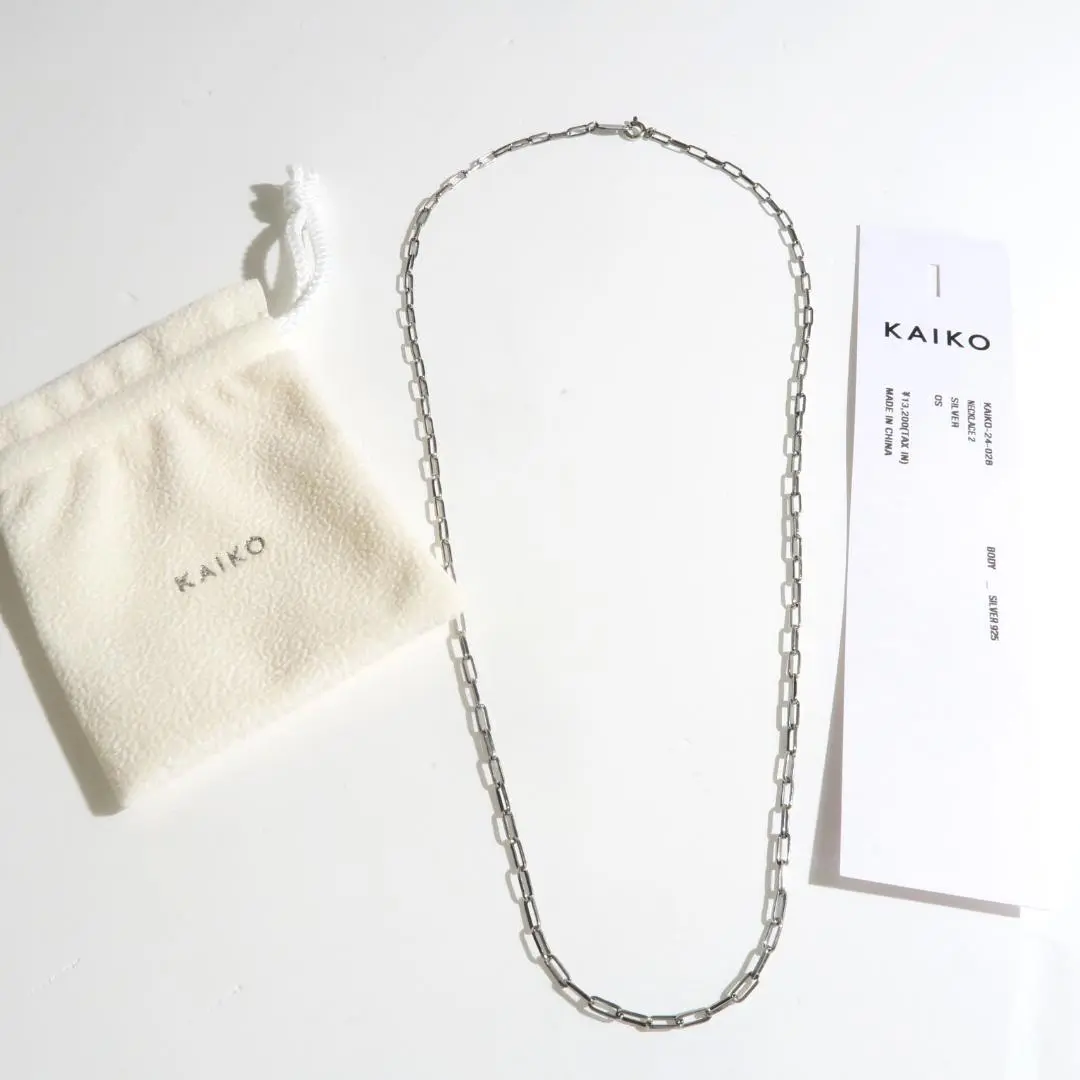 Kaiko ネックレス necklace シルバー925 silver925 KAIKO【カイコー】necklace c 