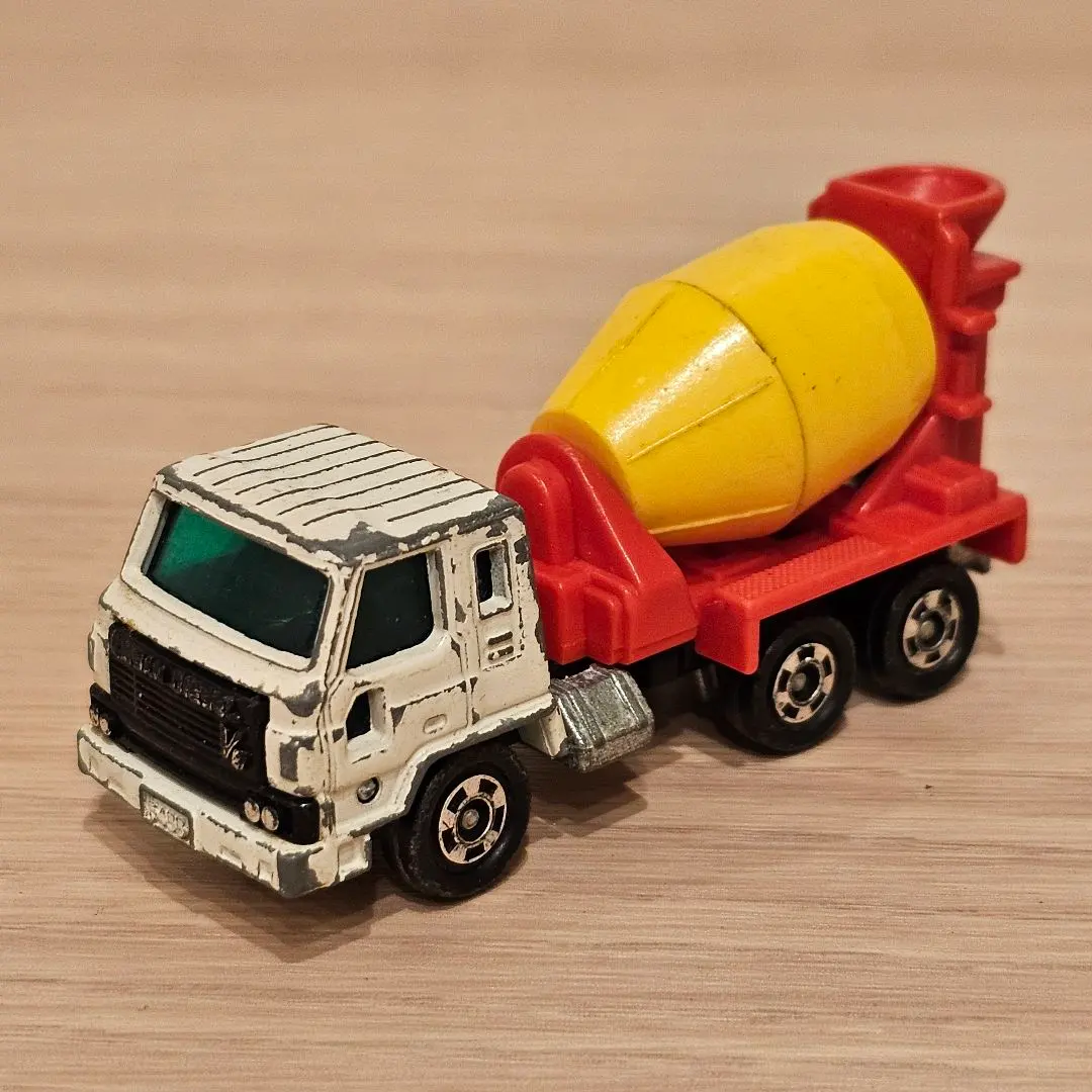 トミカ 日本製 No.53 日野 ミキサー・カー/ニッサン ディーゼル ミキサー車 計2台セット 黒箱 トミー HINO MIXER CAR TOMY【10 トミカ 日本製 No.52 日野 ダンプカー⁄No.53 ニッサン ディーゼル
