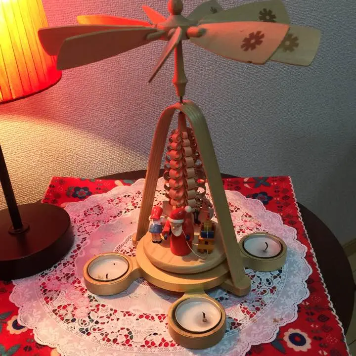 希少品 動作品 ドイツ製 クリスマスピラミッド ヴィンテージ アンティーク 豪華 クリスマスオブジェ クリスマスピラミッドドイツ製 - メルカリ
