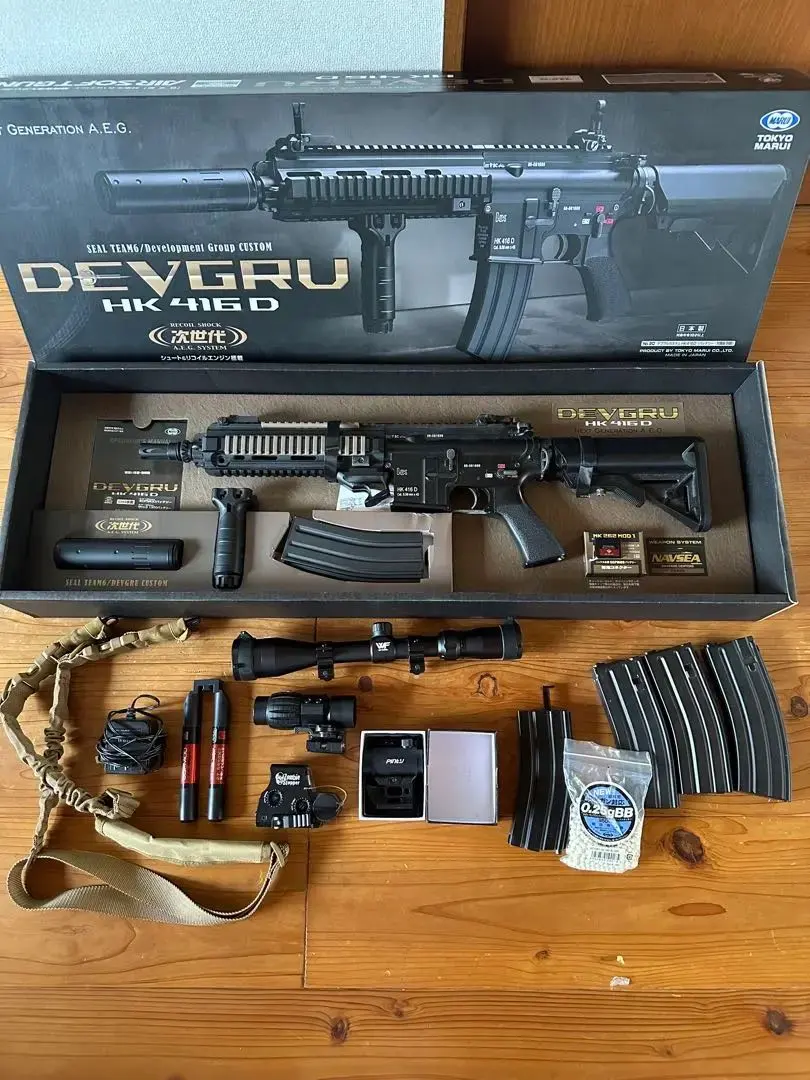 2025年最新】DEVGRUカスタム HK416Dの人気アイテム - メルカリ