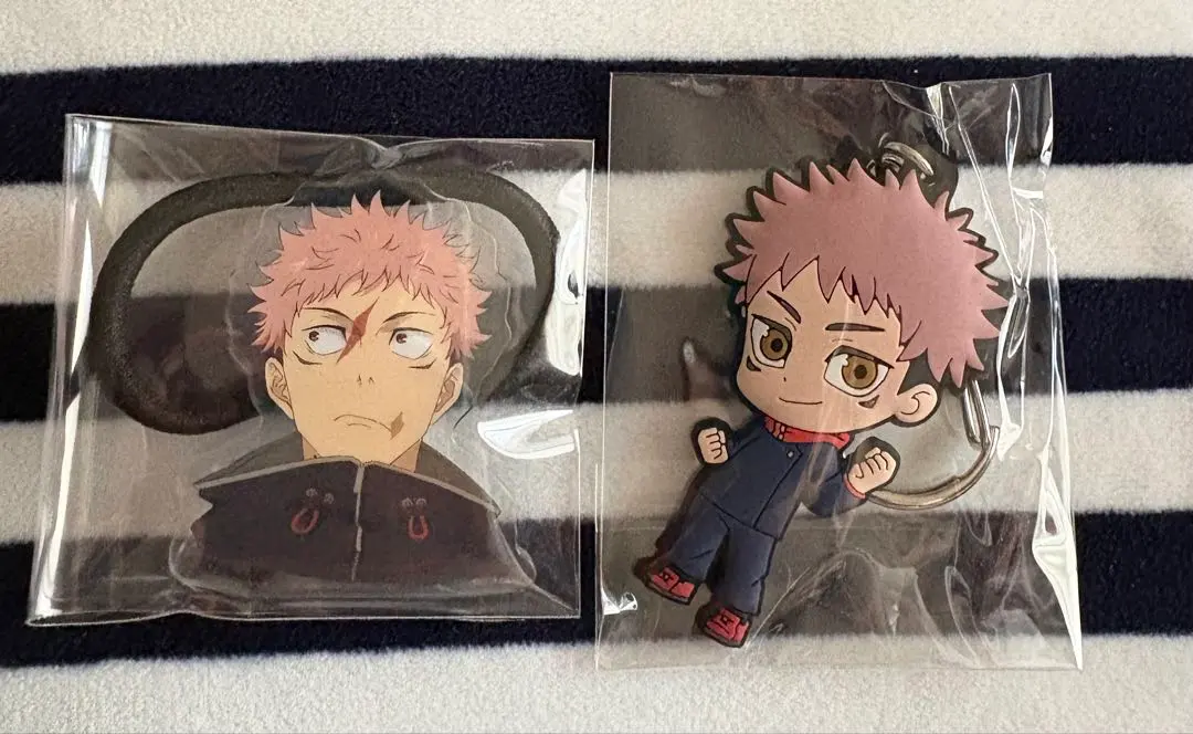 ♡ 咒術迴戰 澀谷事變 死滅洄游 虎杖悠仁 髮圈&橡膠吊飾 ♡ 的縮圖