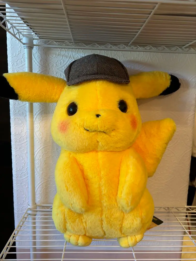 名探偵ピカチュウ　等身大　ぬいぐるみ 等身大サイズも！タカラトミー「ポケモンぬいぐるみ 名探偵