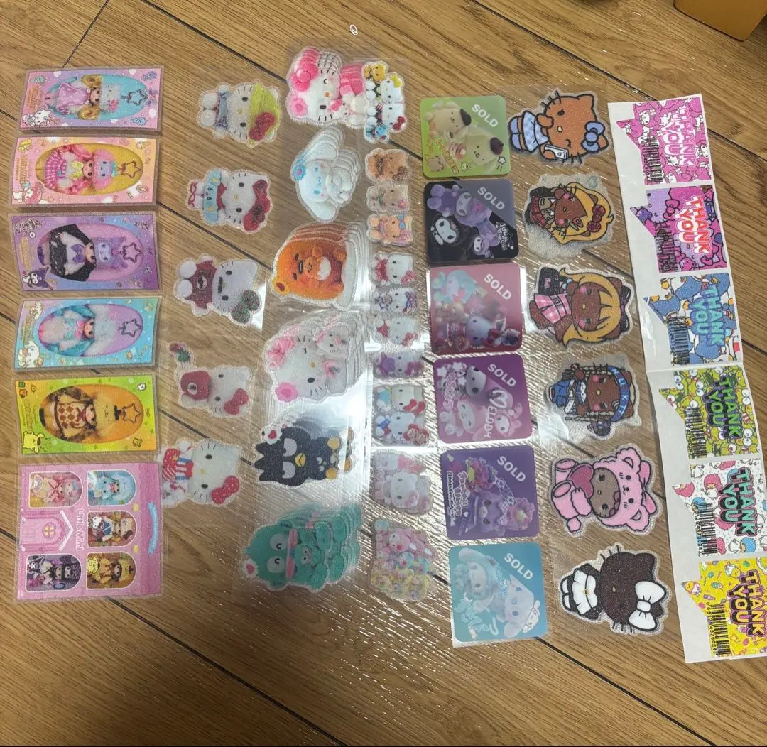 三麗鷗 捲軸貼紙 15枚組 的縮圖