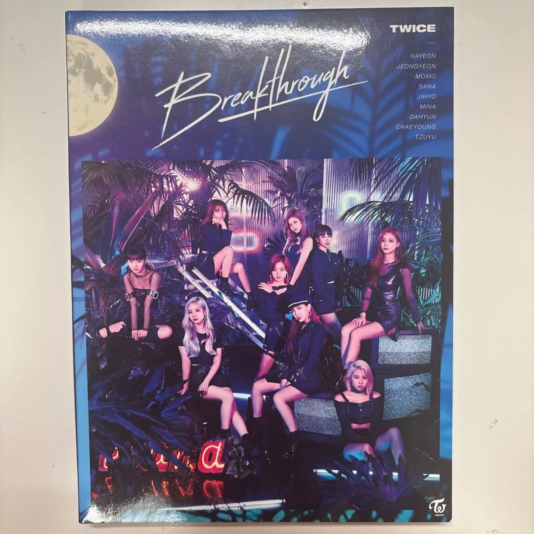 Thumbnail of TWICE Breakthrough First Press Limited Edition A CD+DVD