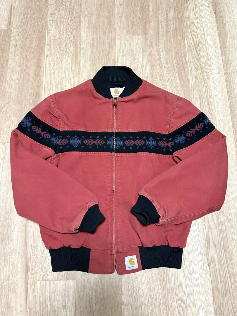 即納！最大半額！ 神フェード Carhartt サンタフェジャケット ネイティブ柄 ジャケット・アウター