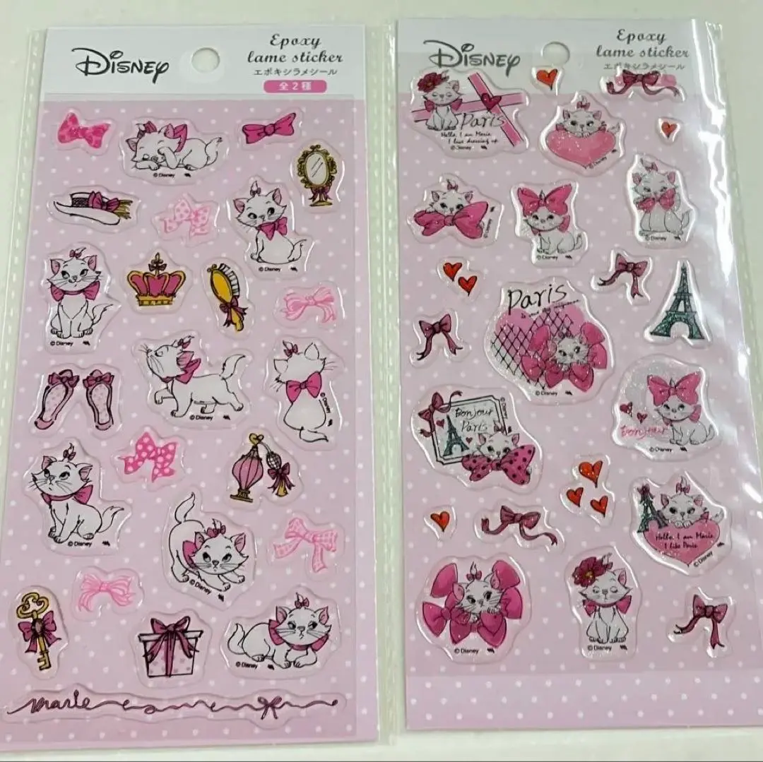 Thumbnail of Seria Disney Marie Cat Epoxy Stickers - Set of 2 Sheets