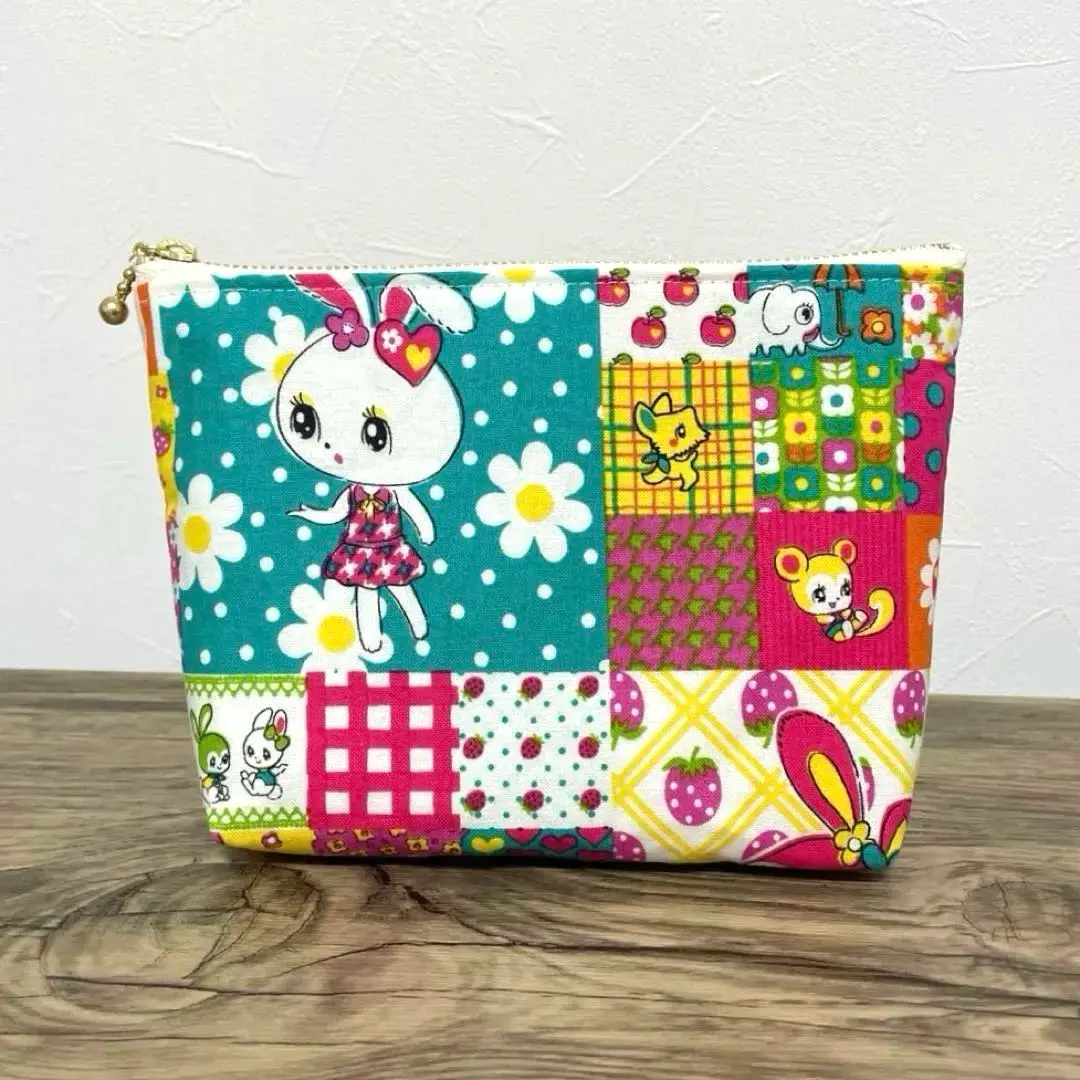 Thumbnail of 18cm Pouch Honey Tune Showa Retro Handmade