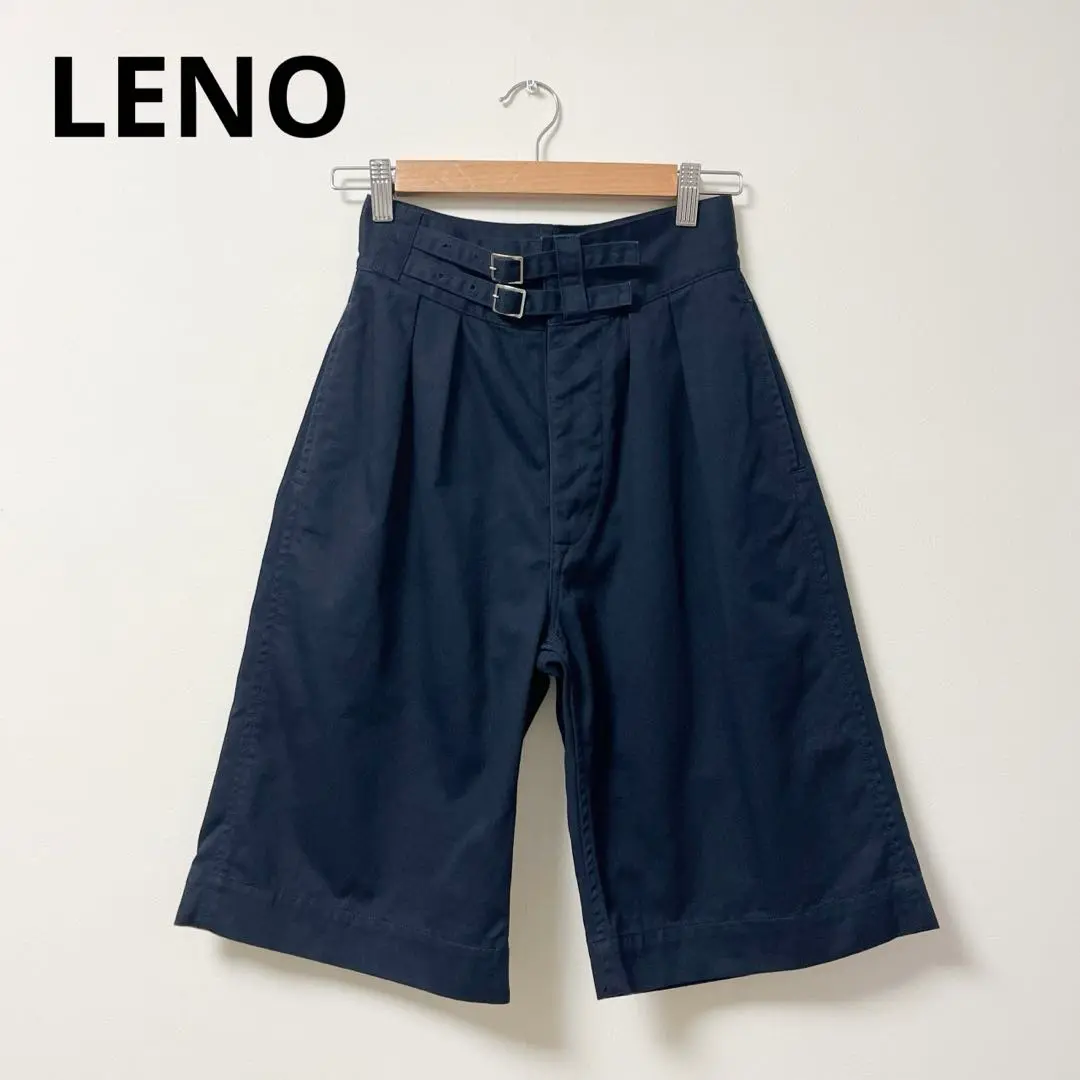 leno ハーフパンツ　グルカパンツ LENO] DOUBLE BELTED GURKHA SHORT TROUSERS リノ グルカ