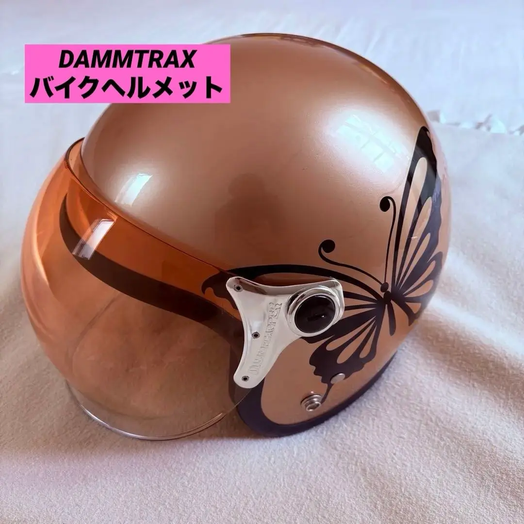 【新品未使用品】ダムトラックス　バイクヘルメット　レディース 2025年最新】ジェットヘルメット レディース ダムトラックスの