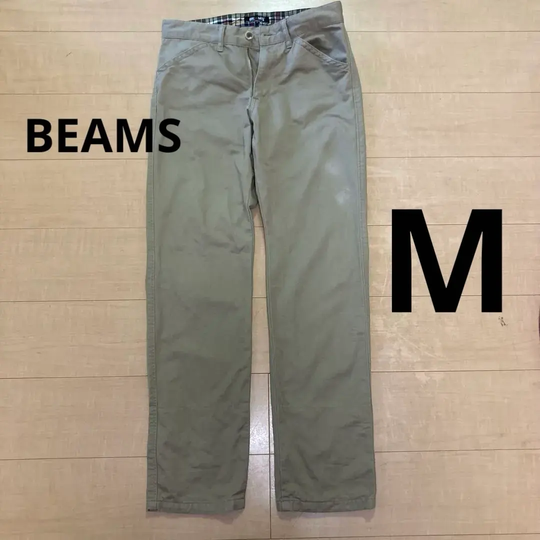 Thumbnail of BEAMS M size Chinos Beige