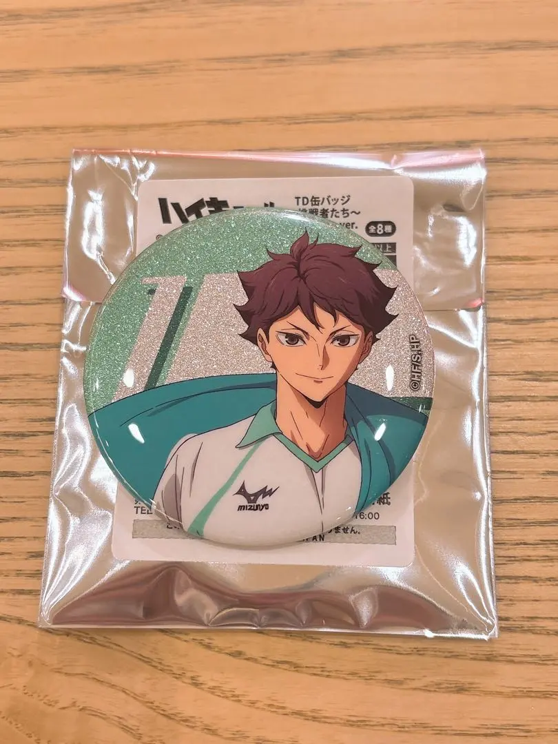 Thumbnail of (Unused, New) Tooru Oikawa Haikyu Plaza Can Badge