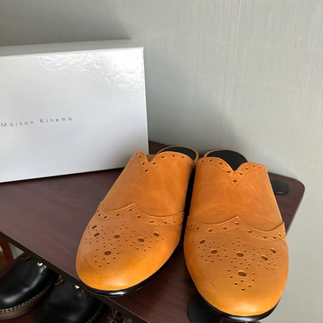 Leather shower sandals – Pablo vinci