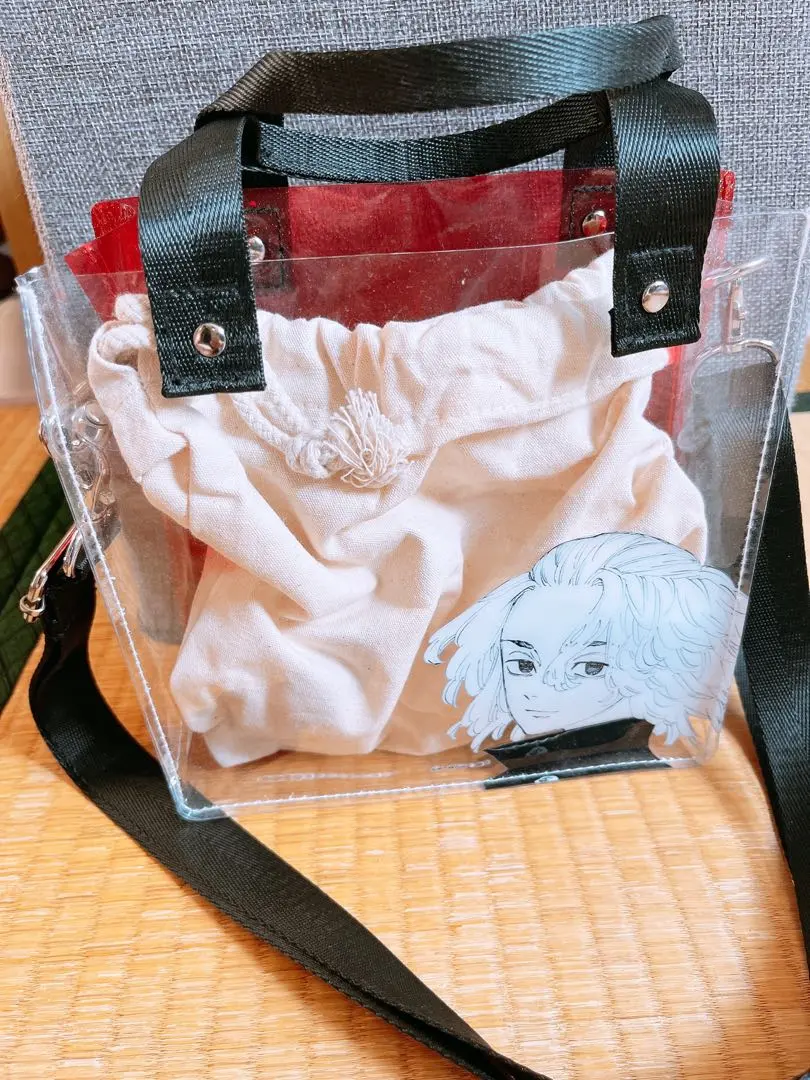 東京リベンジャーズ 東リべ 佐野万次郎 マイキー 痛バ 原画展缶バッジ 痛バッグ 東京リベンジャーズ 原画展 原画コマクリアバッグ 佐野万次郎