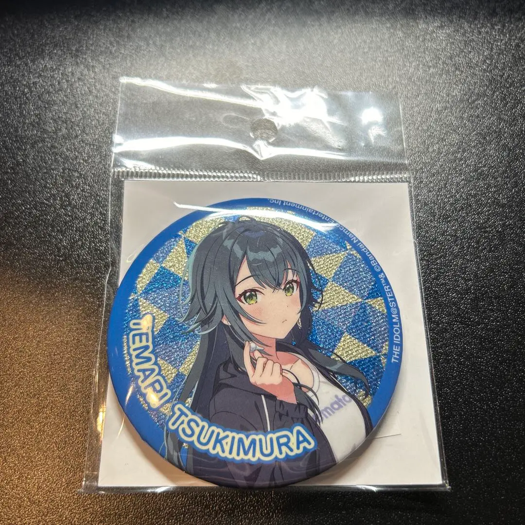 Thumbnail of Gakuen Idolmaster Temari Tsukimura Glitter Can Badge - Gakumas