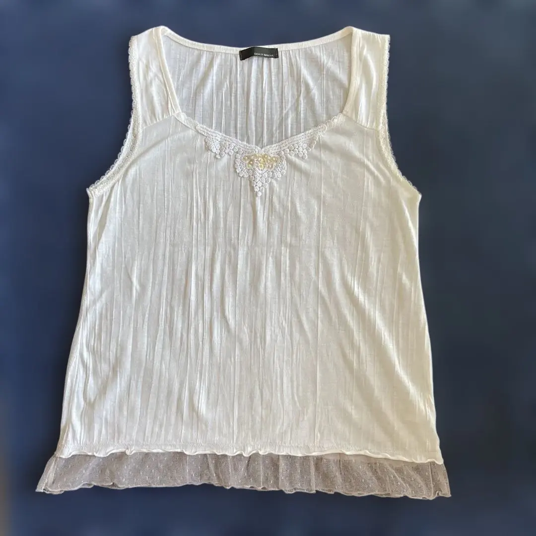 Thumbnail of Price reduced! Tank top with lace