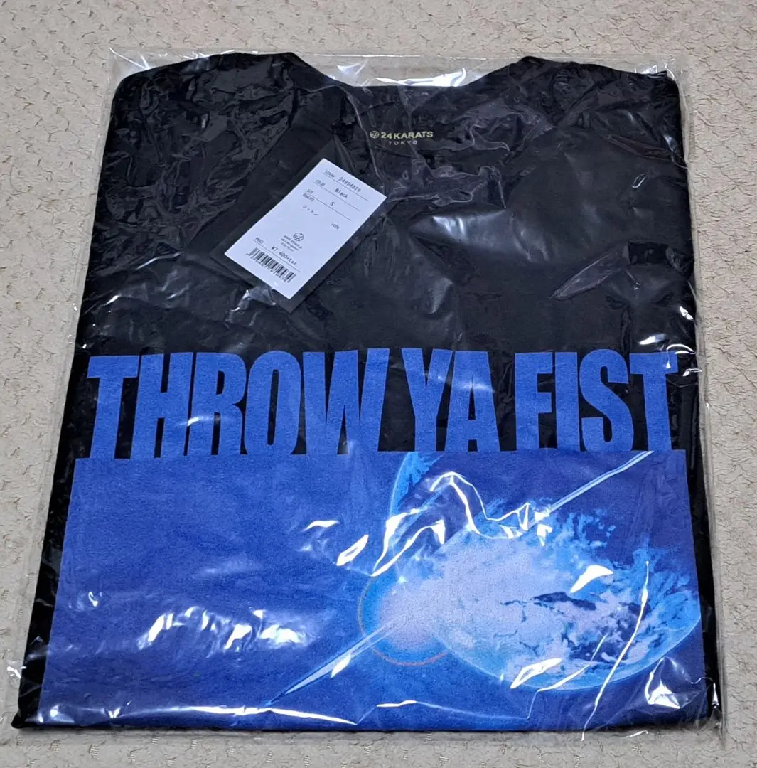 THROW YA FIST 24karats Tシャツ THE RAMPAGE 24karats×THE RAMPAGE 【THE RAMPAGE LIVE TOUR 2019 