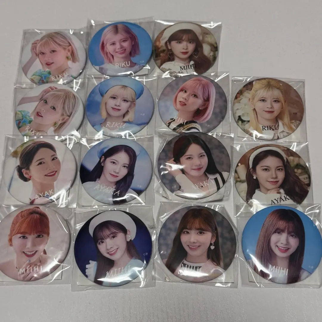 Thumbnail of NiziU Can Badge Set (Riku, Ayaka, and Mihi only)