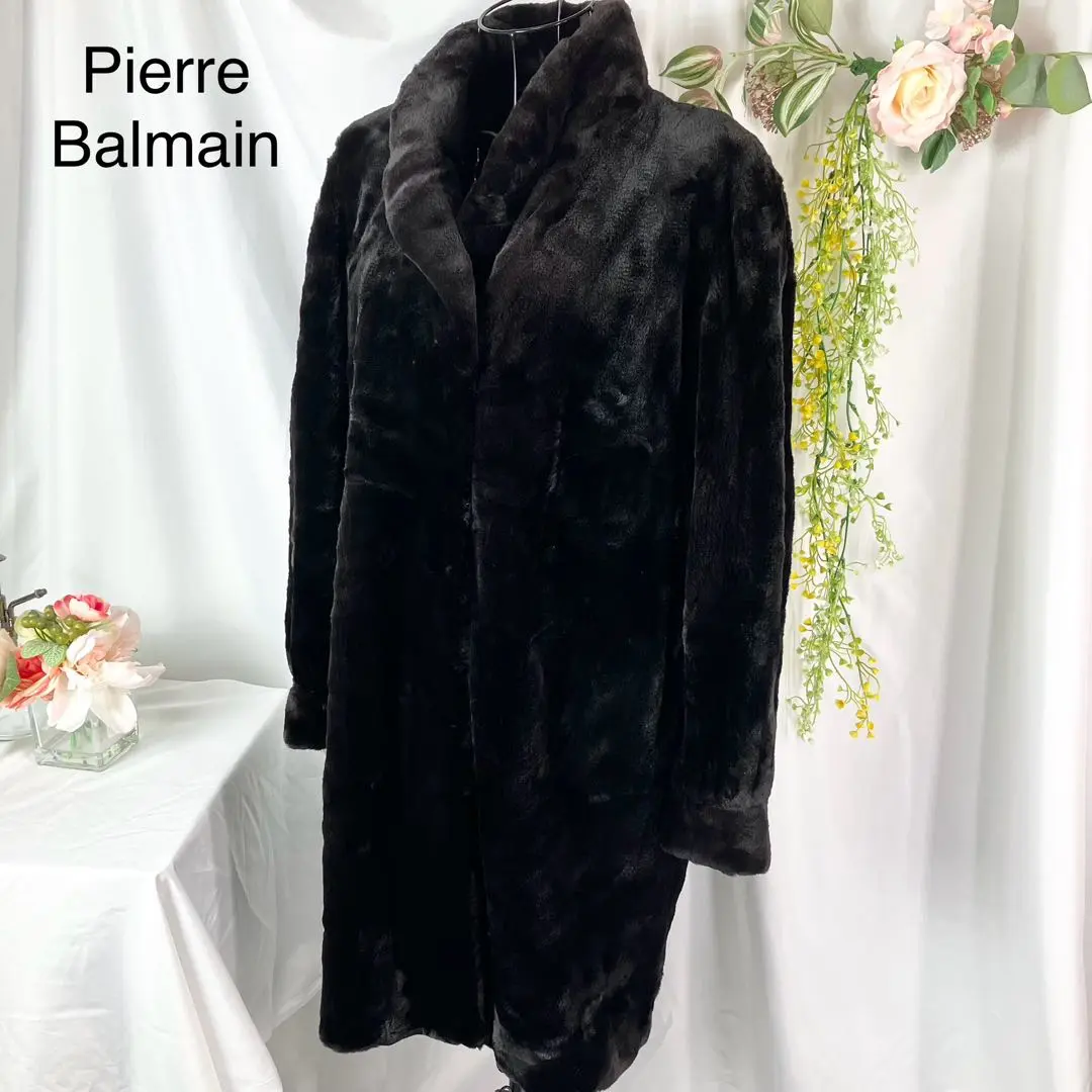 推定ピエールバルマン ファーコート 美品 高級毛皮 ロング丈 ヴィンテージ 優雅 2025年最新】Pierre Balmain レディース 毛皮・ファーコートの
