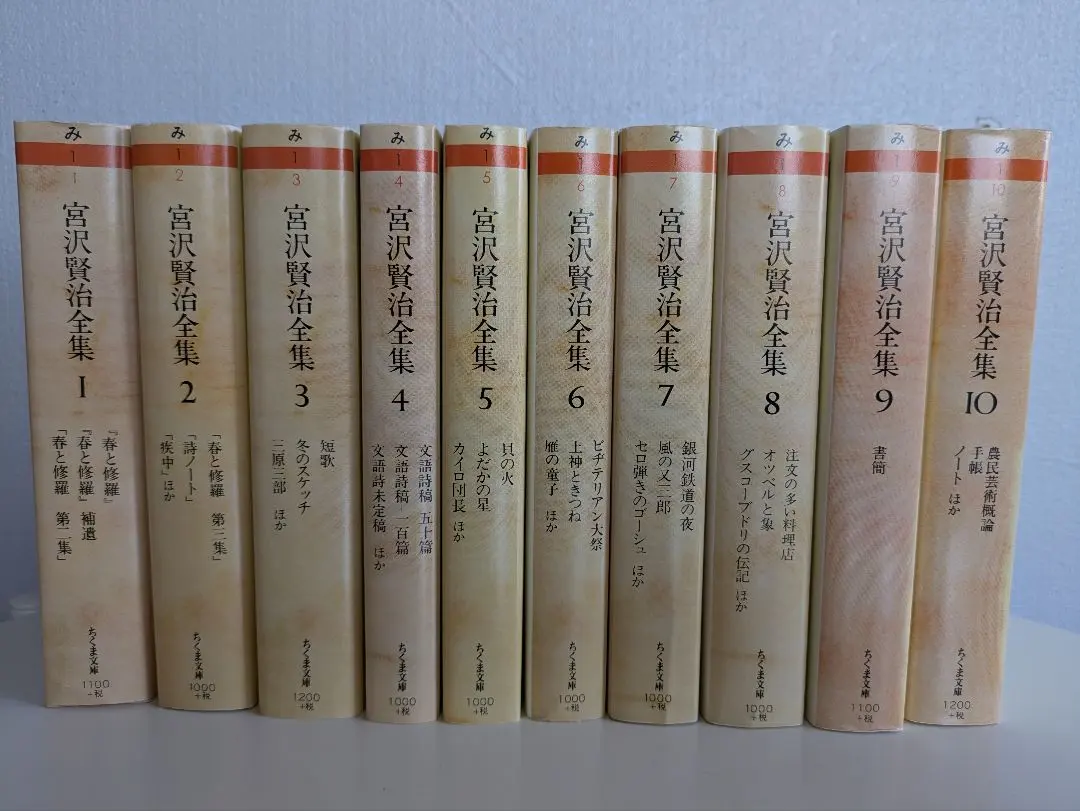 Thumbnail of Kenji Miyazawa Complete Works, 10-volume set