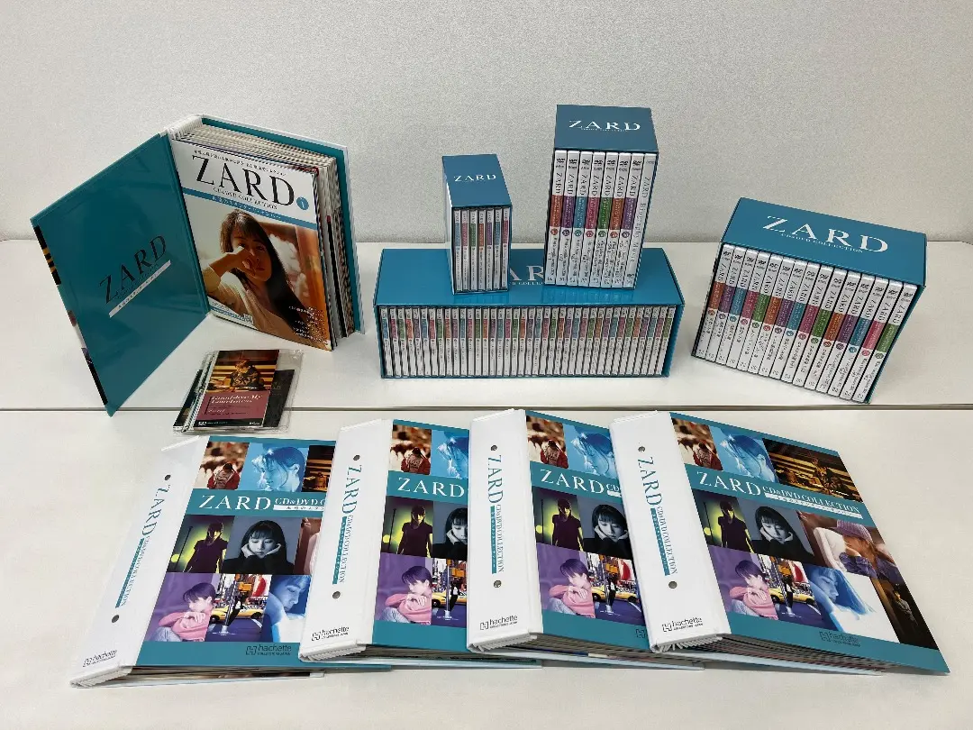 ZARD CD・DVD コレクション 全巻セット アシェット ZARD CD＆DVD コレクション 全巻セット - メルカリ