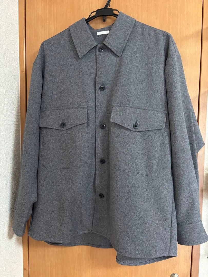 Thumbnail of GU Button-Up Shirt Jacket, Gray