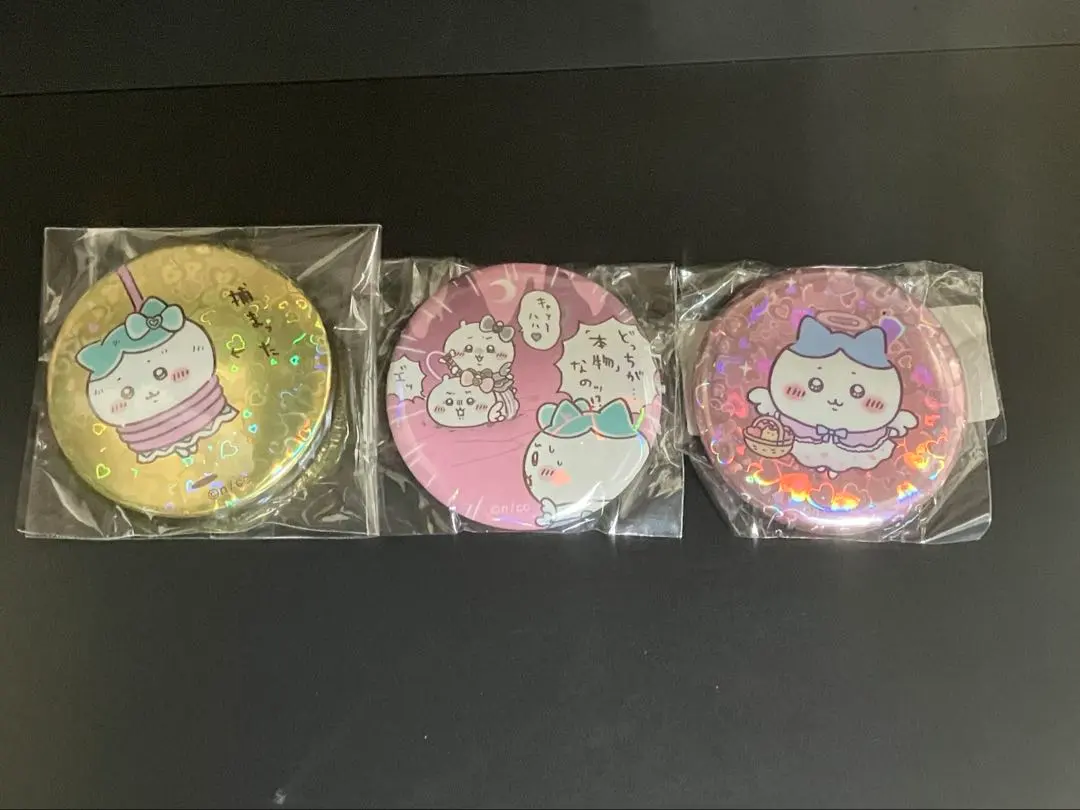 Thumbnail of Hachiware, Chiikawa, Angel Devil, Can Badge Set