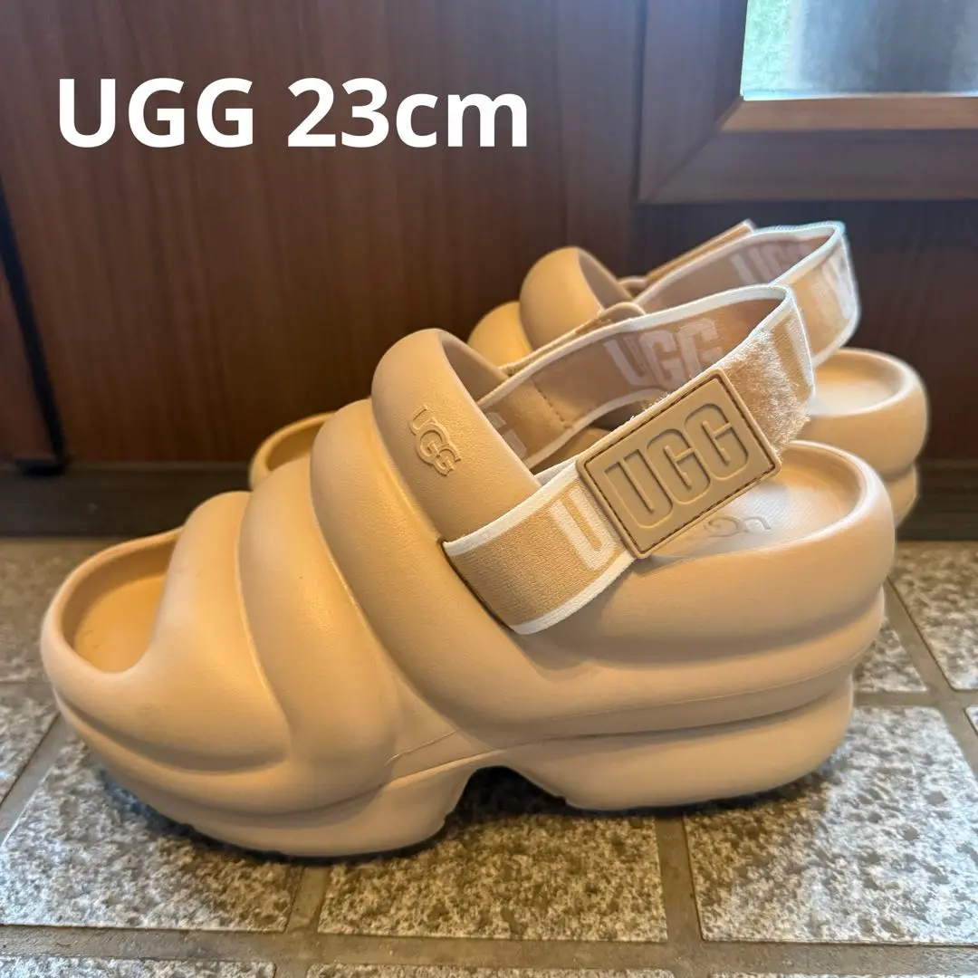 けいてぃー様　✨②23✨UGG✨Aww Yeah✨アー イヤー✨厚底サンダル 超超激レア～♬✨⑥超美品✨23✨UGG✨Aww Yeah✨アー イヤー✨厚底
