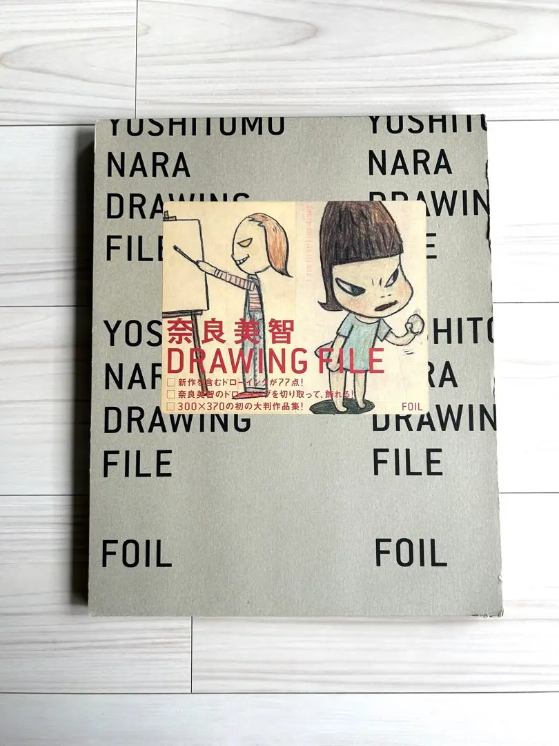 奈良美智　ドローイングファイル　1.5冊セット　「DRAWING FILE」 絶品】 奈良美智 ドローイングファイル FILE」 「DRAWING 1.5冊