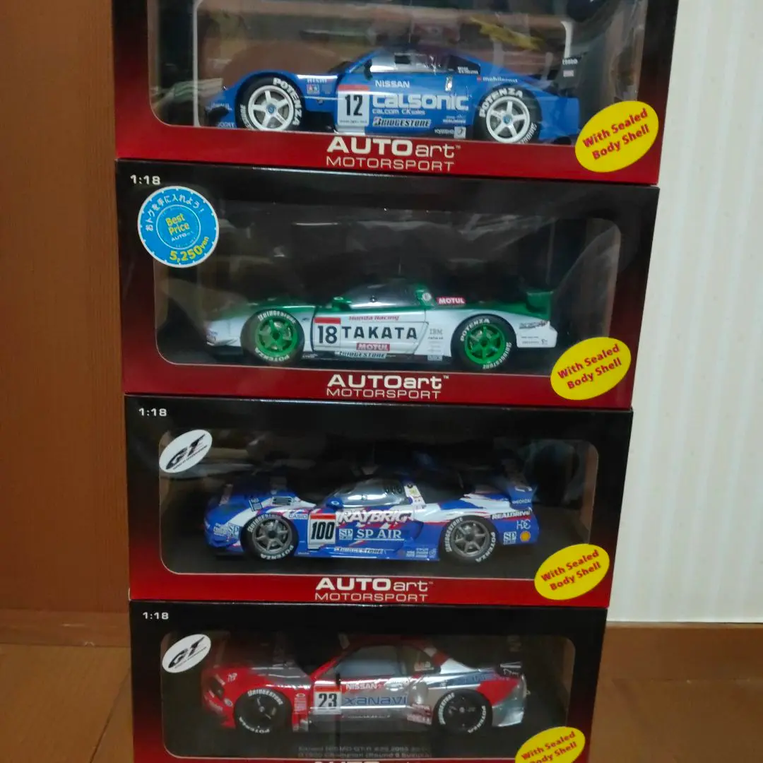 AUTOart 1/18 ミニカー 4台セット JGTC NSX GT-R Z 2025年最新】1/18 autoart xanaviの人気アイテム - メルカリ