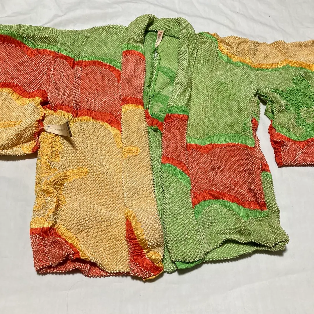 總絞 正絹 羽織 重製材料 假繪羽 的縮圖