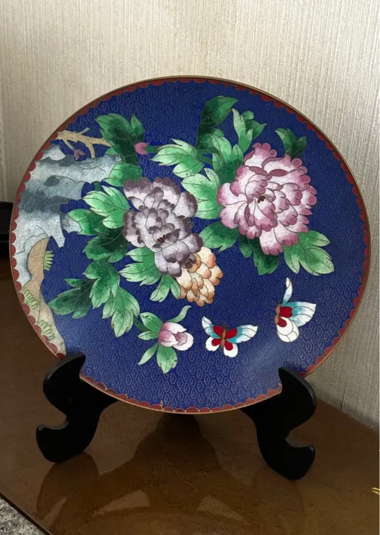 中国七宝焼 花瓶 花器 中国美術 景泰蓝（けいたいらん） 中国七宝焼 花瓶 花器 中国美術 景泰蓝（けいたいらん）（中国