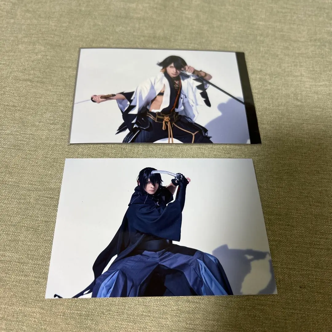 Thumbnail of Touken Ranbu stage play (Tsu-Sute) random bromide cards: Nagasone Kotetsu, Kanemoto Sanesada