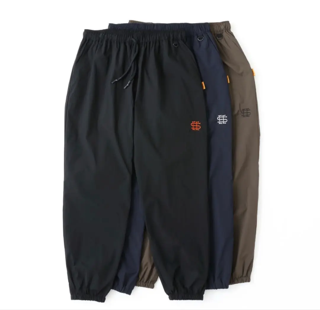 SEE SEE WIDE NYLON CARGO PANTS w/DRAWSTRINGS[BSM45-24SS-IT09