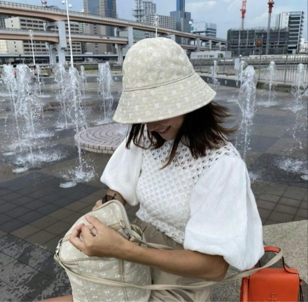 ロージーモンスター　rosyMonster リバーシブルミニフリルハット ロージーモンスター rosyMonster リバーシブルミニフリルハット