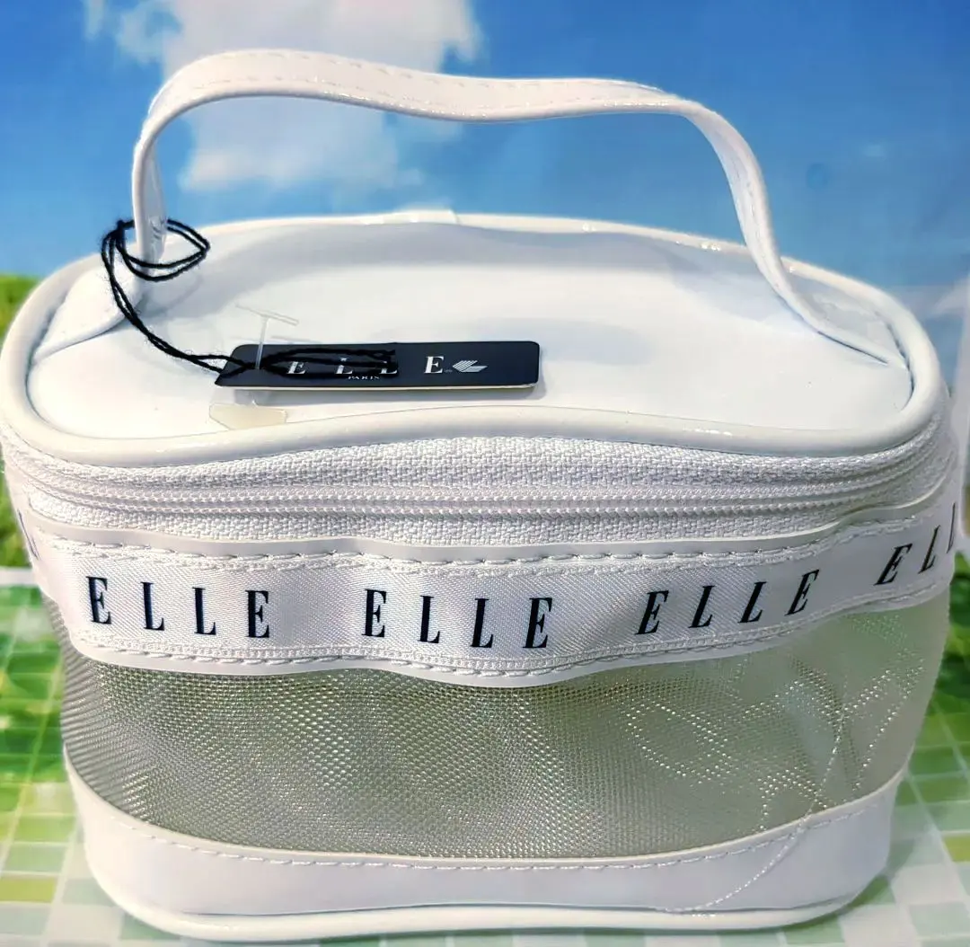 ELLE☆網狀化妝包【最便宜】 的縮圖