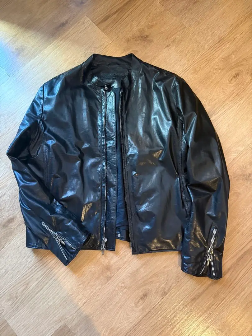 2025年最新】CHROME HEARTS メンズ シングルライダースの人気
