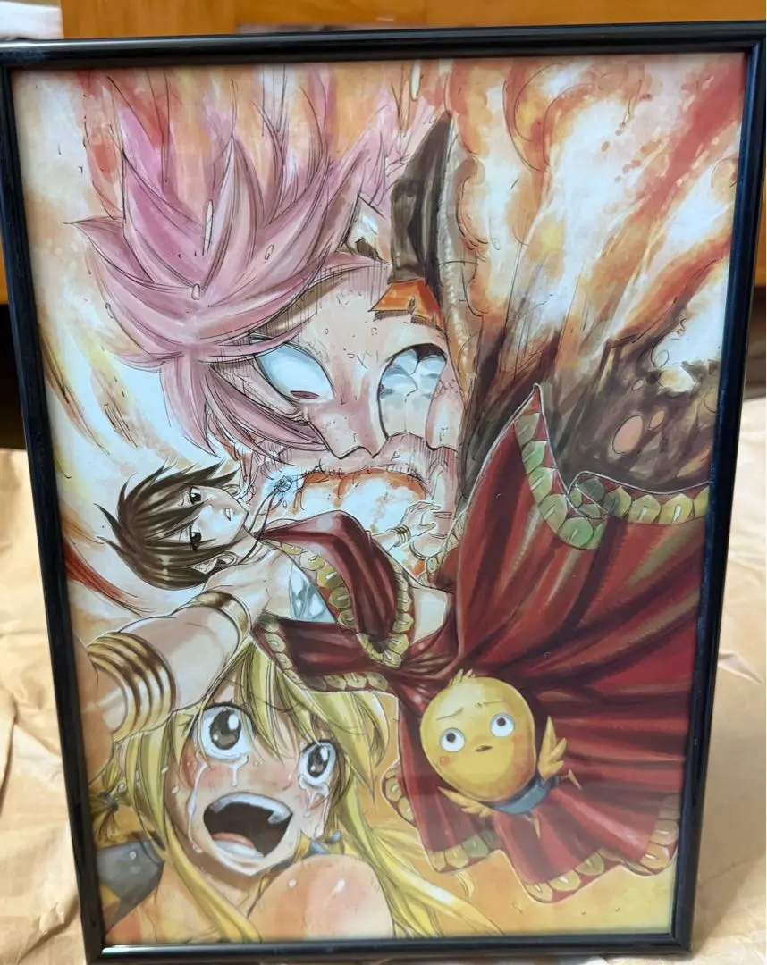 FT　フェアリーテイル マガジン 扉絵 額付き　週間少年マガジン FT フェアリーテイル マガジン 扉絵 額付き 週間少年マガジン