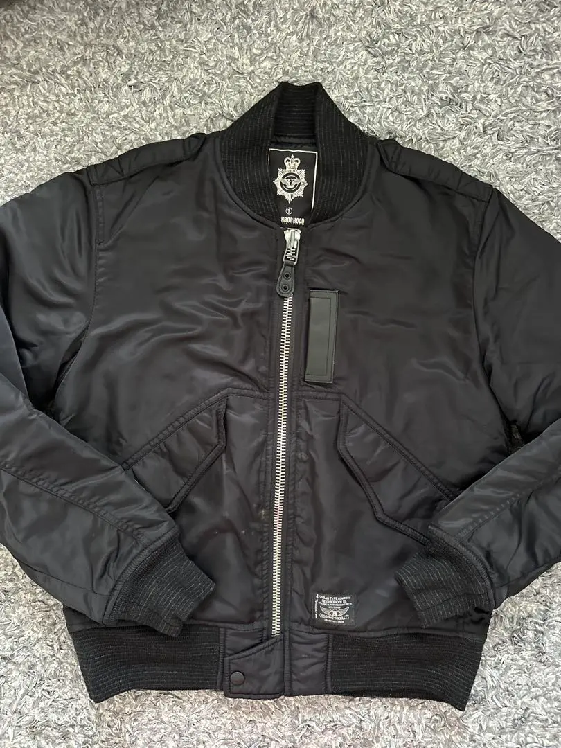Neighborhood MA-1 Thinsulate フライトジャケット 黒 251SZLK-JKM01S_1_1024x1024.jpg