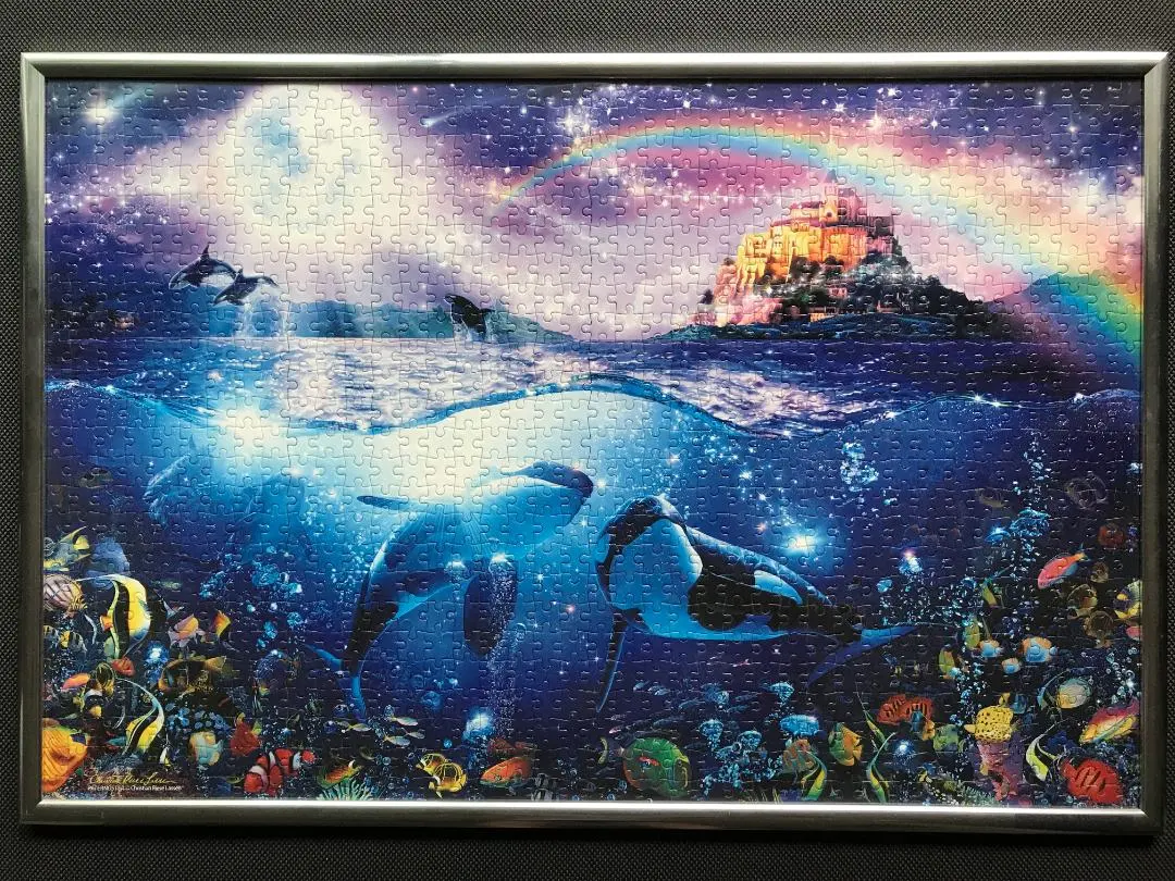 Thumbnail of Christian Riese Lassen Jigsaw Puzzle with Frame